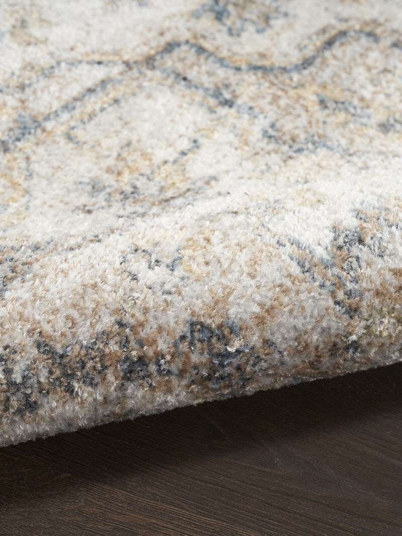 Astra Machine Washable ASW12 Silver/Gray 3'3" x 5' Rug