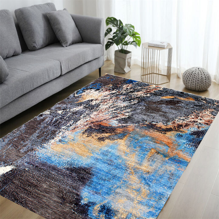 Amour 840233 Charcoal 8' x 10 Rug