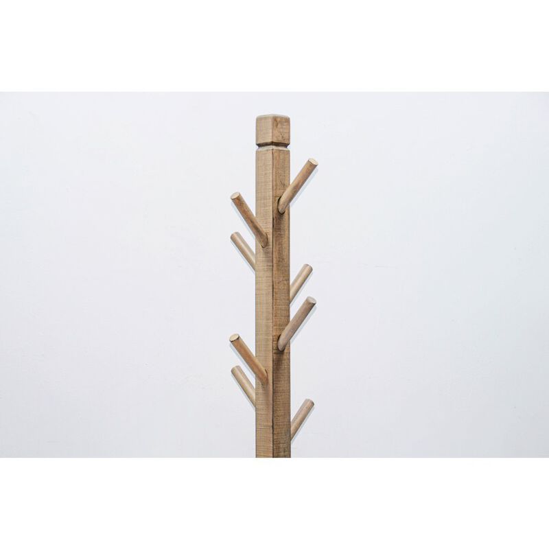 Sunny Designs Traditional Solid Wood Hat Rack with 8-Prong Hooks image number 2