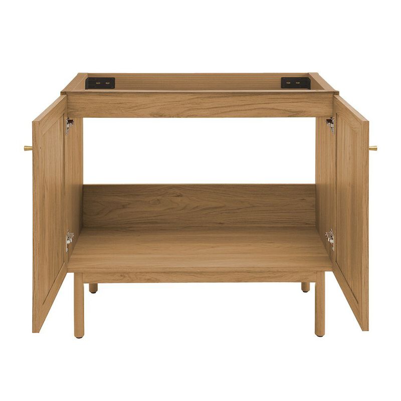 Classe 36" Bathroom Vanity in Black Cabinet Only image number 2