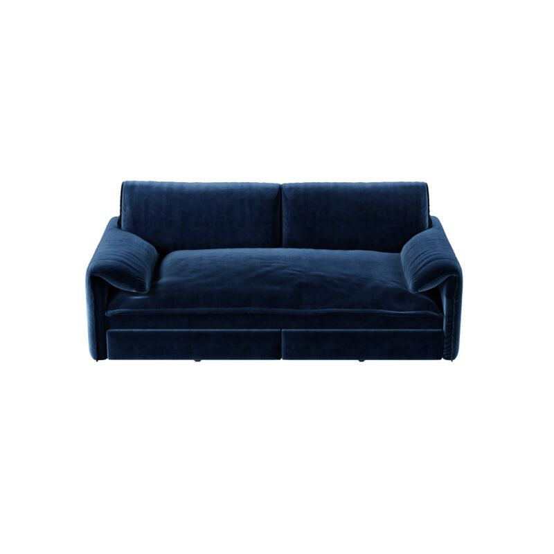 Lescet Velvet Pull‑Out Sleeper Sofa Bed image number 0