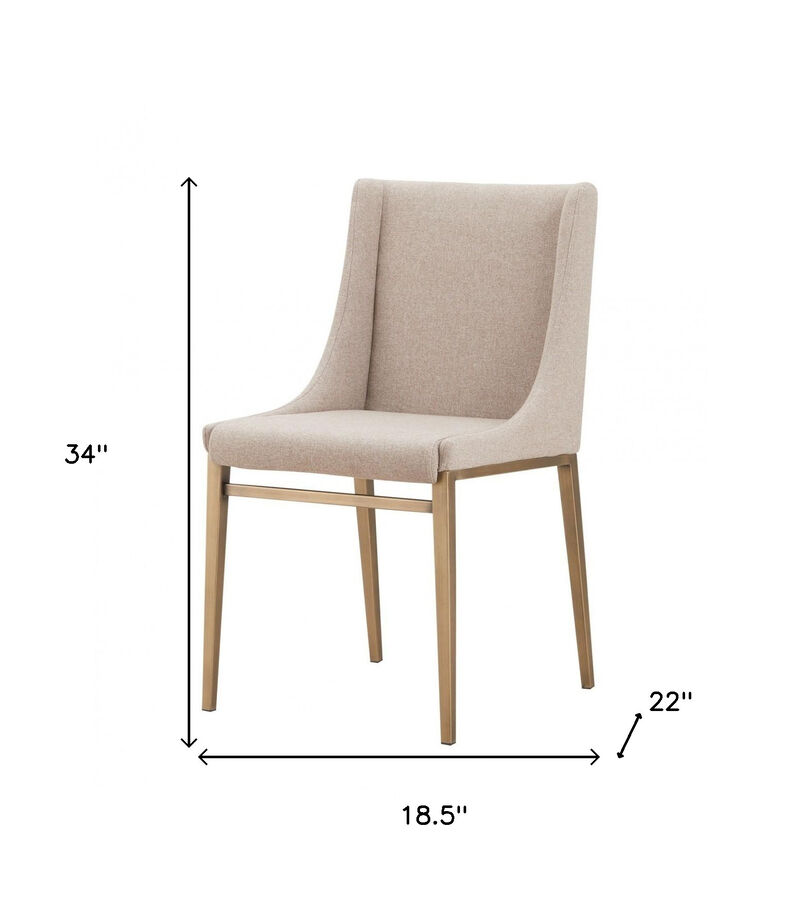 Contemporary Dining Chairs – Set of Two Comfortable Seats