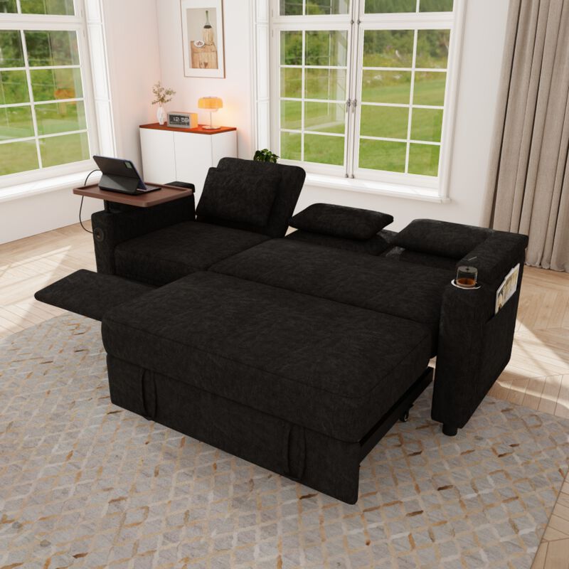 Kirram 3-in-1 Convertible Sleeper Sofa image number 2
