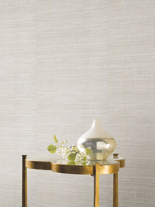 Silk Elegance Off White Wallpaper (Set of 2)