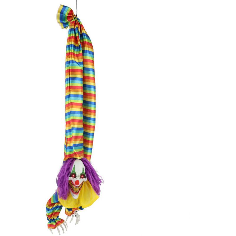 Haunted Hill Farm 4FT Anim Upside Down Clown