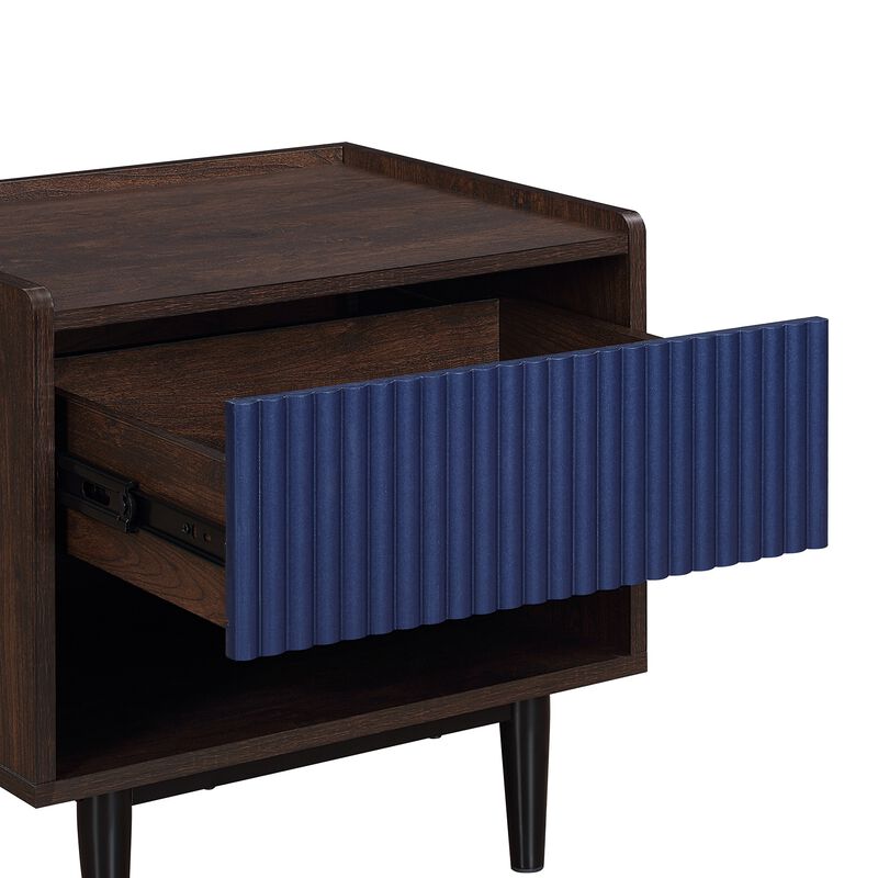 Duane Blue Nightstands (Set of 2)