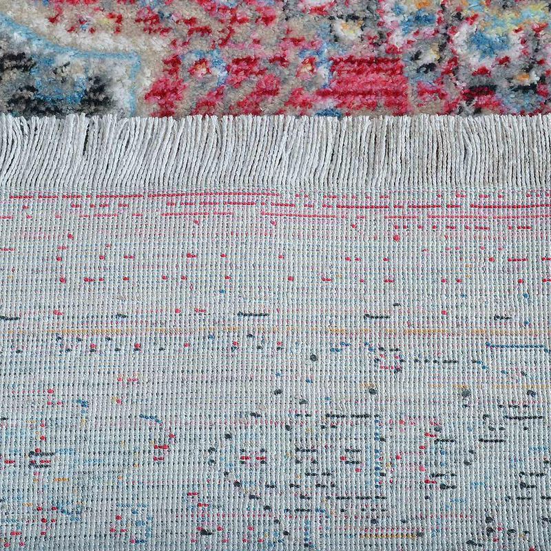 RUGSOTIC CARPETS MACHINE MADE POLYESTER AREA RUGS  - Rectangle Shape, Classic Oriental Traditional  Design, Low Pile Machine Made Area Rugs (M00103) image number 8