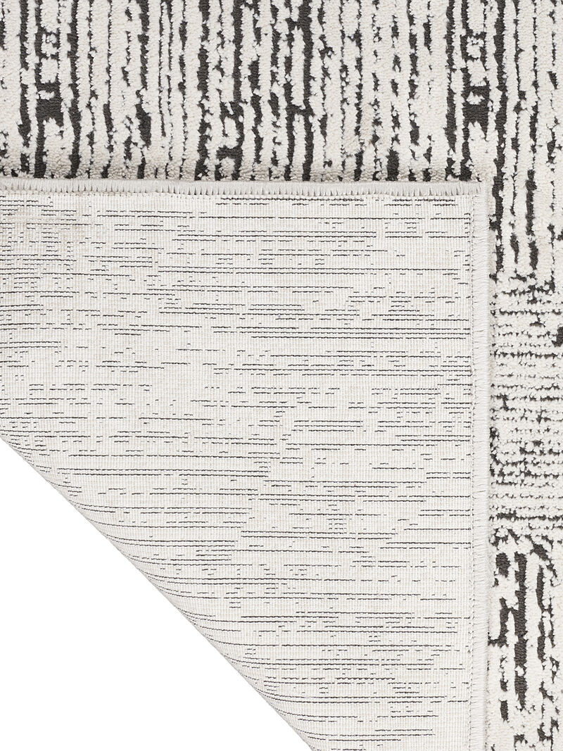 CK024 Irradiant IRR01 Cream/Black 5'3" x 7'3" Rug image number 1