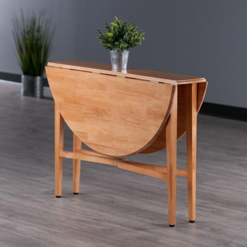 Hannah Round 42" Double Drop Leaf Gate leg Table