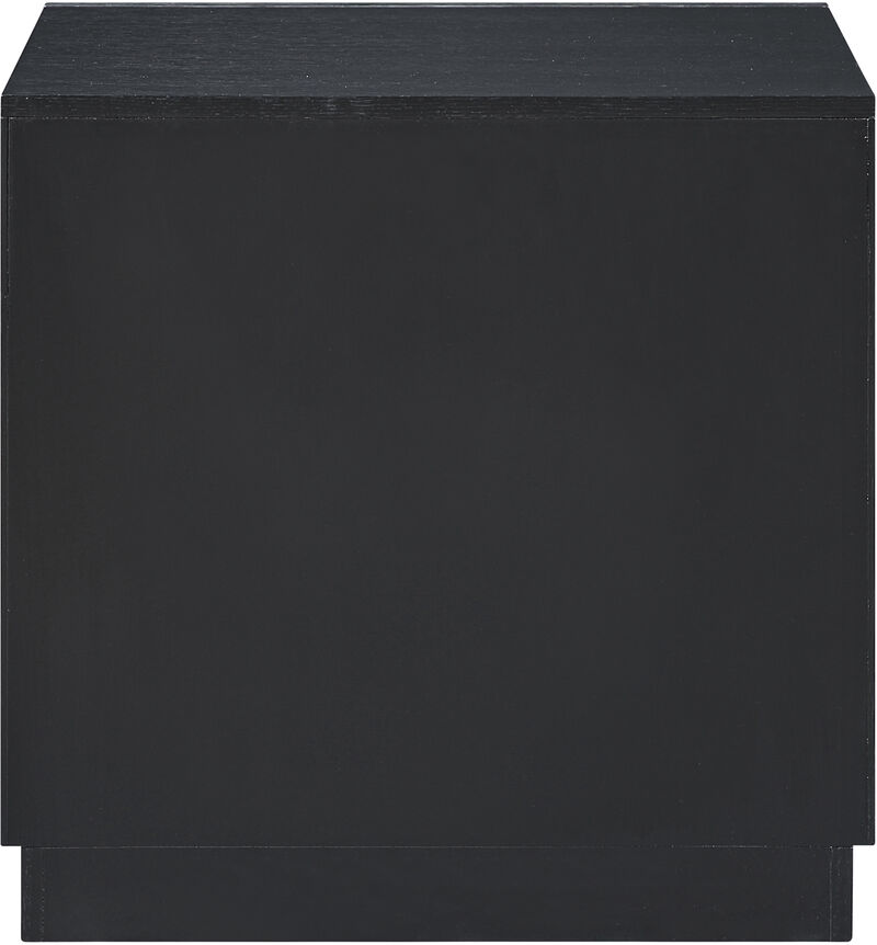 Meridian Furniture Weave Black Night Stand image number 4