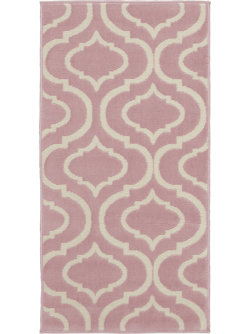 Jubilant JUB19 Pink 2'3" x 7'3" Rug