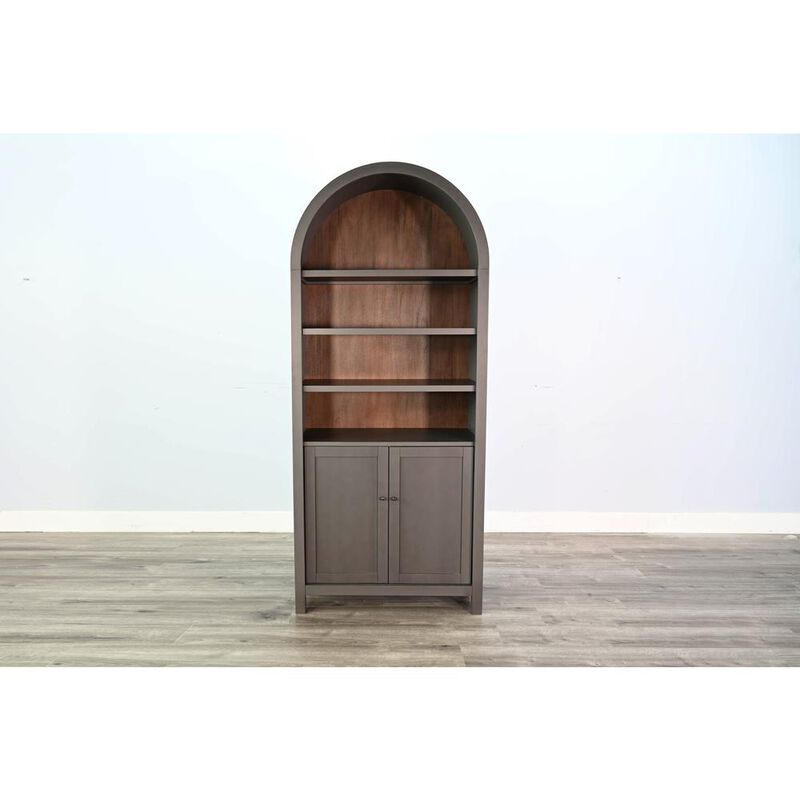 Sunny Designs Arched Display Cabinet with Doors