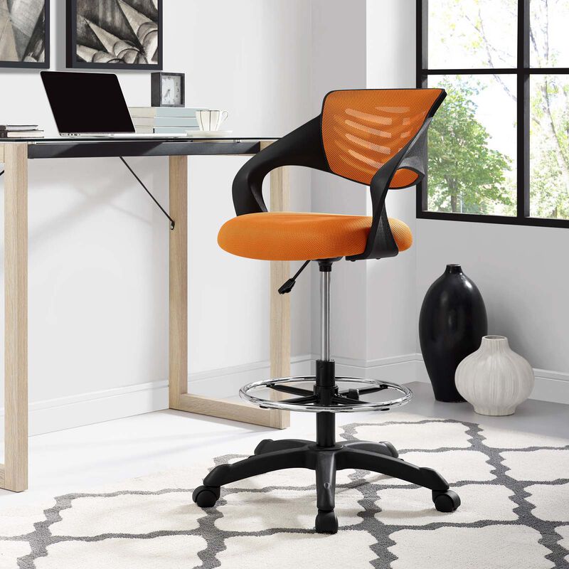 Modway Furniture - Thrive Mesh Drafting Chair image number 1