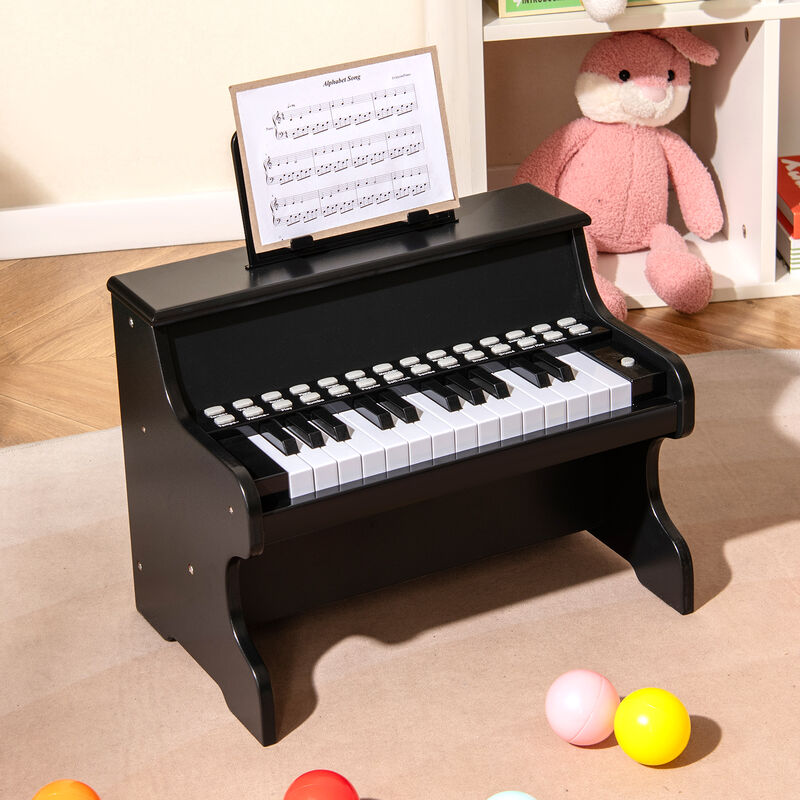 Kids 25-Key Piano Keyboard with Teaching Mode and Adjustable Speed image number 1