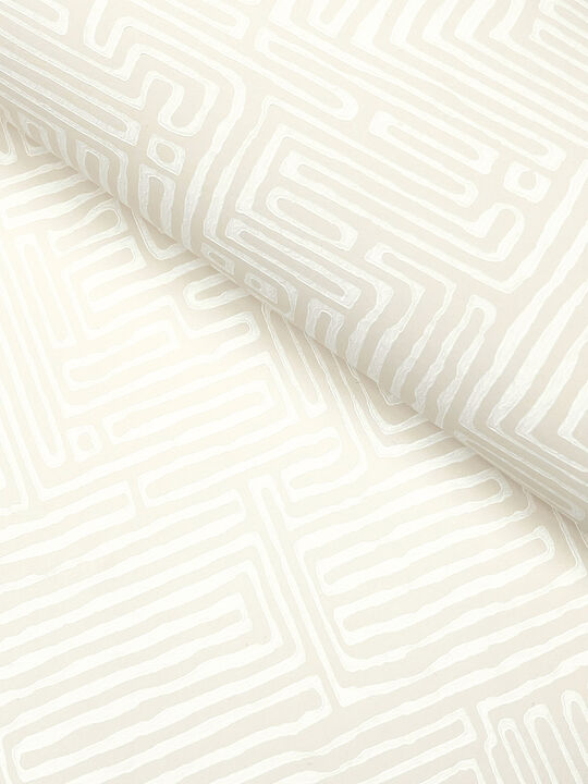 Passages Cream Wallpaper