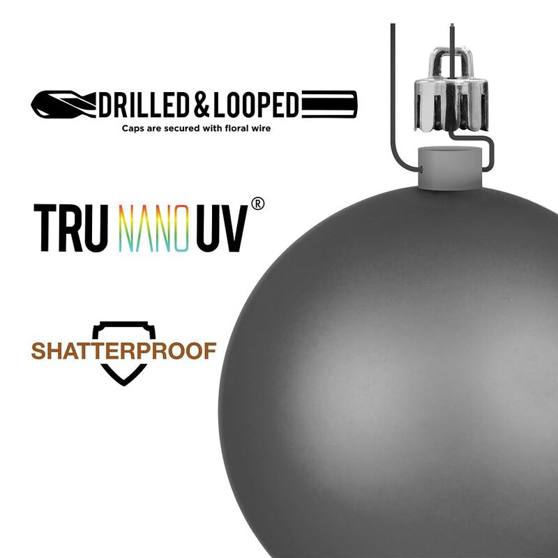 Vickerman Copper Matte Ball UV Drilled Cap - image number 2