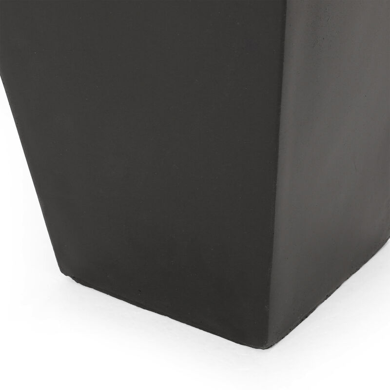 Streamdale Durable Cast Stone Tapered Planter with Sleek Aesthetics image number 8
