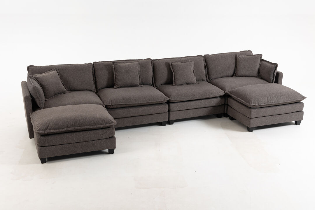 Pamcam 4 seat Sectional Sofa