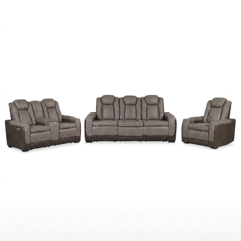 Lantana 3 Piece Living Set - Sofa, Loveseat & Recliner image number 0