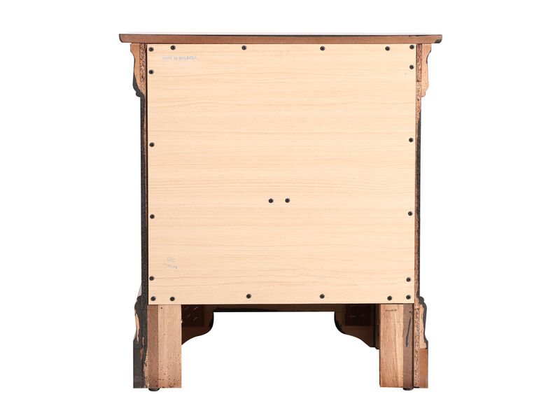 Louis Philippe 2-Drawer Nightstand (24 in. H X 22 in. W X 16 in. D)