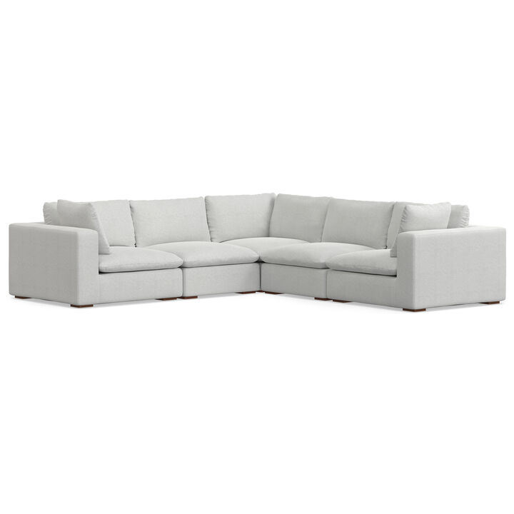 Jasmine Corner Sectional Modular Sofa in Performance Fabric