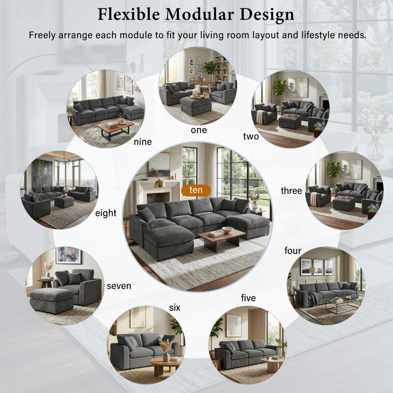 Tesnuk Modular Sofa Set image number 6