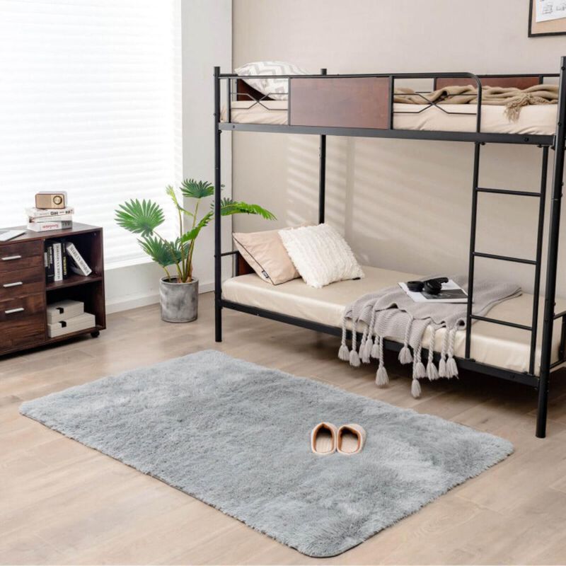 Hivvago Modern Fluffy Soft Shag Rug with Non-slip Grip Dots