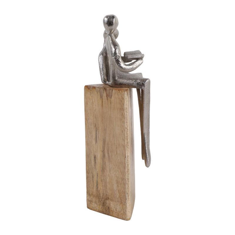 10x4" Couple On Wood Base image number 2