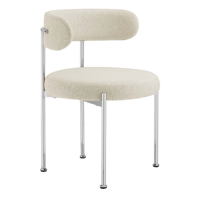 Albie Fabric Dining Chairs - Set of 2 image number 2