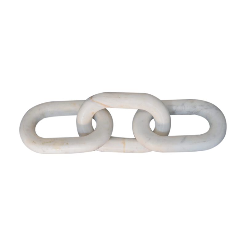 Artisan Furniture Decorative Marble Chain, Grey image number 2
