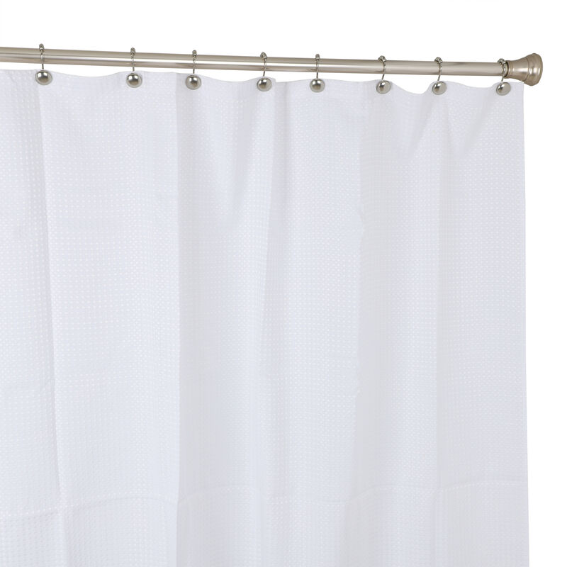 Utopia Alley Rust-Resistant Metal Shower Curtain Hooks, Smooth Glide S-Hooks with Ball End - Set of 12 image number 3