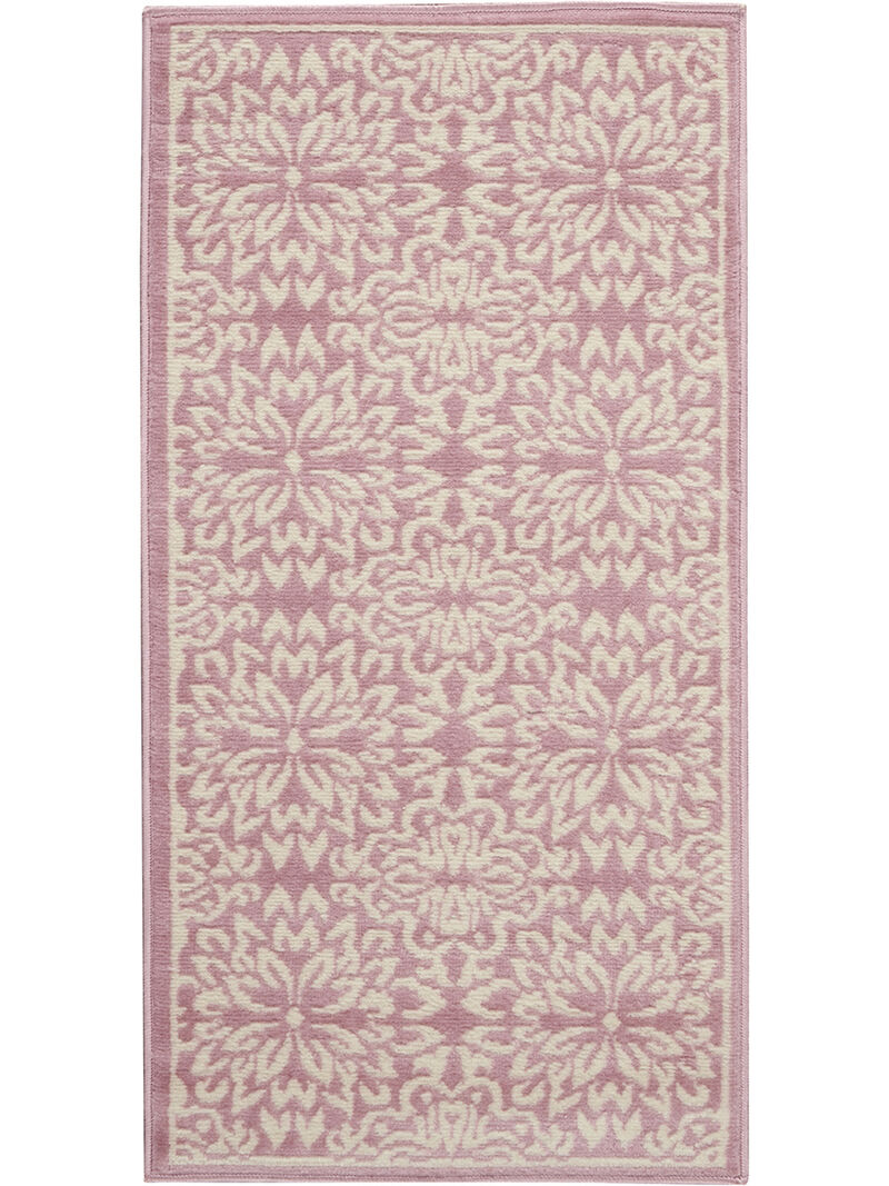 Jubilant JUB06 Ivory/Pink 2'3" x 7'3" Rug