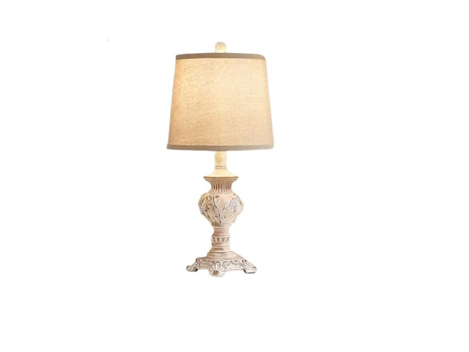 Farmhouse Vintage Home Decor Lamps Set Of 2 For Living Room Bedroom Office White