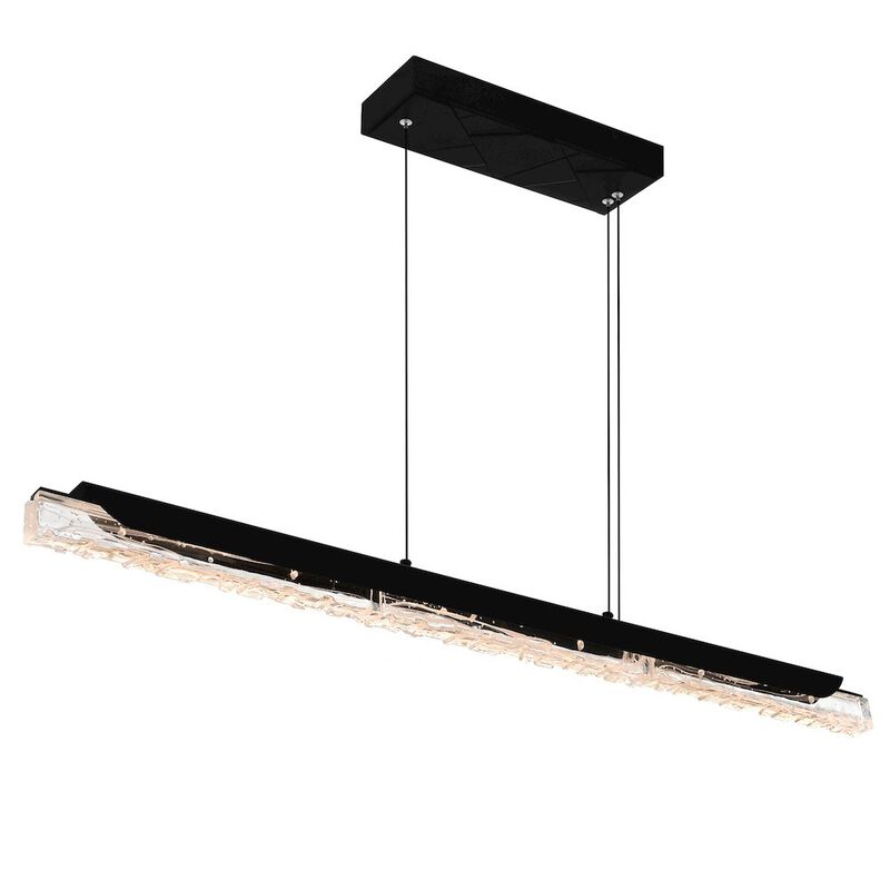 CWI Lighting Valira Integrated LED Black Chandelier