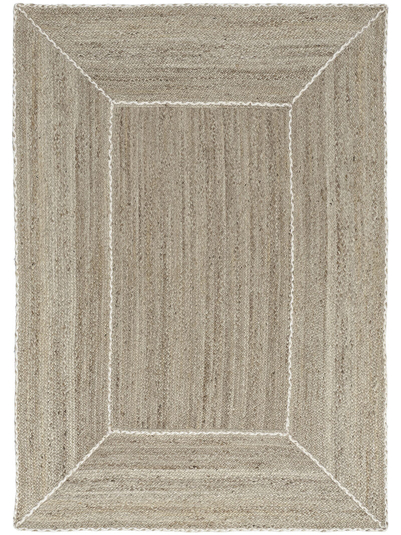 Terrazzo Jute TRJ01 Natural/Gray 4' x 6' Rug