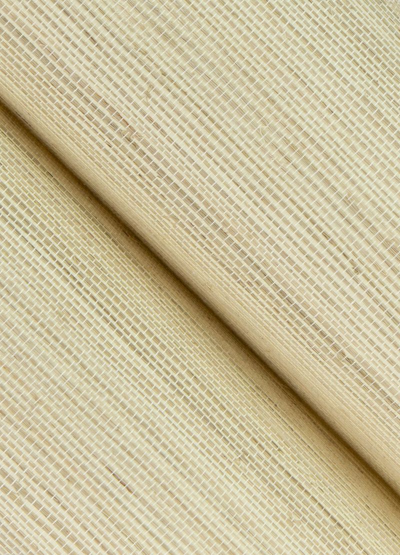 Changzhou Beige Grasscloth Wallpaper (Double Roll) image number 4