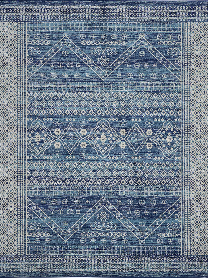 Passion PSN27 Navy/Blue 6'7" x 9'6" Rug image number 0