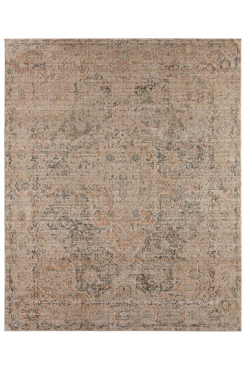 Patterned Silence Eliora Brown Rice 8'6" x 12' Rug image number 0