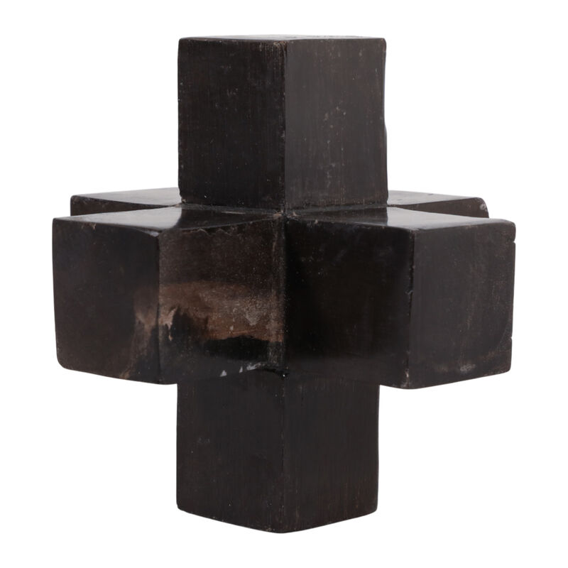 5" Petrified Wood Jack, Black image number 5