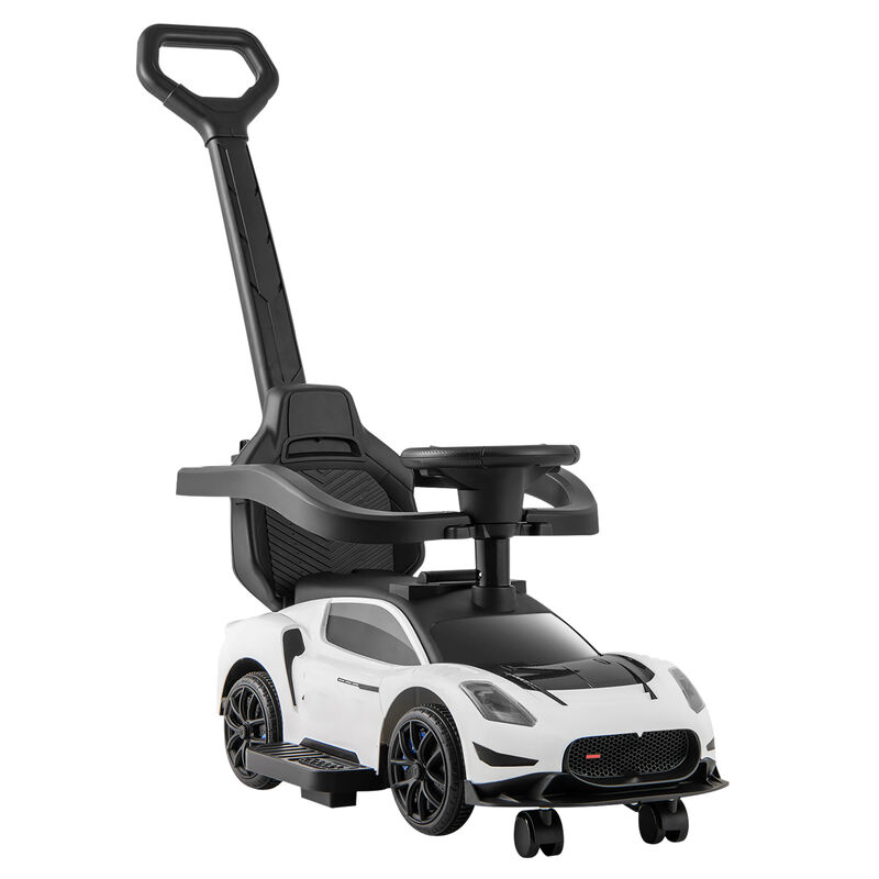 Kids 3 in 1 Ride On Push Car with Music and Sliding Function image number 0