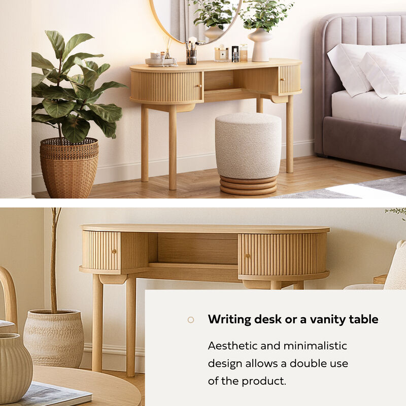 WERMO Writing and Makeup Vanity Desk.