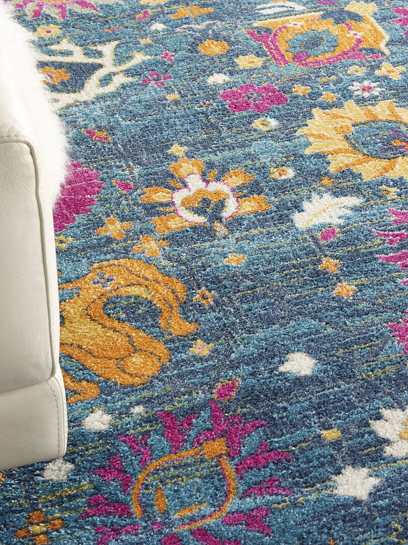 Passion PSN01 Denim 9' x 12' Rug