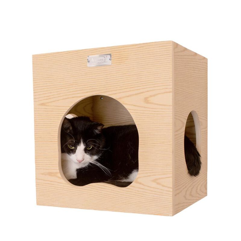 Armarkat Real Wood Wall Series: Tree With Condo, Perch And Soft Perch