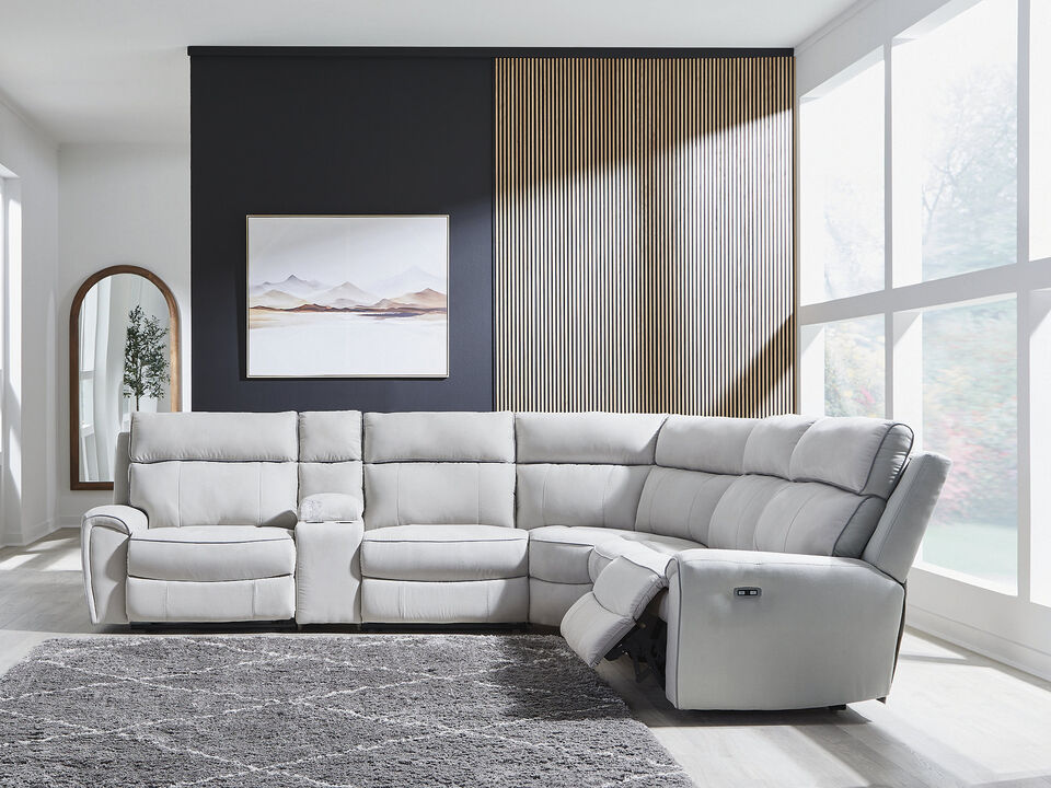 Grafton Pike 5-Piece Power Reclining Sectional