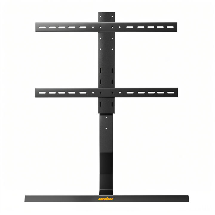 Tabletop TV Stand 40-75 Inch Swivel Height Adjustable VESA 600x400 Up To 110 Lbs