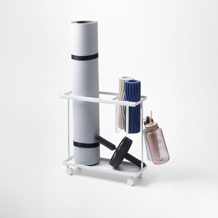 Fitness Equipment Storage Cart - Steel
