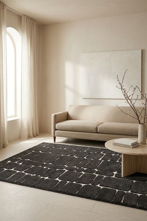Tazeka Arthes Anthracite 8'6" x 11'10" Rug
