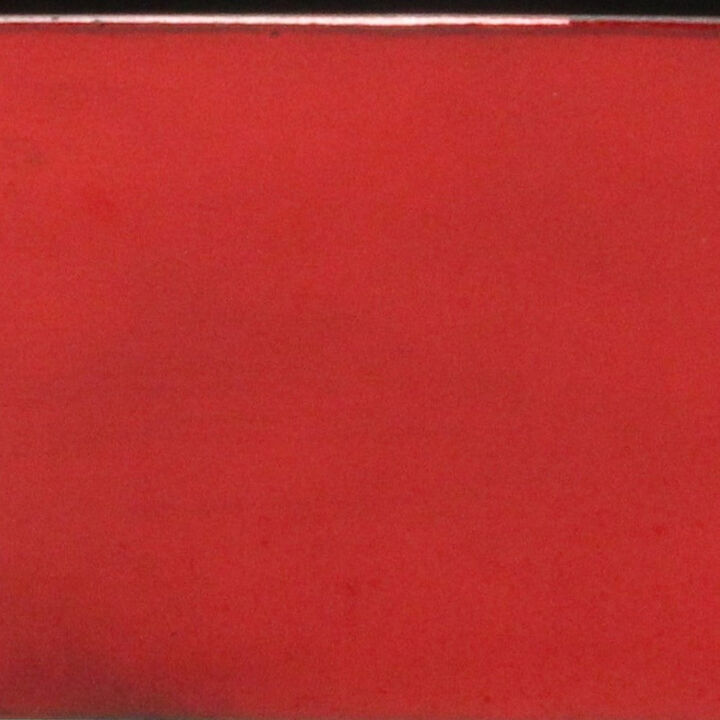 HomeRoots 8" Red Recycled Plastic Indoor Outdoor Rectangular Planter Box