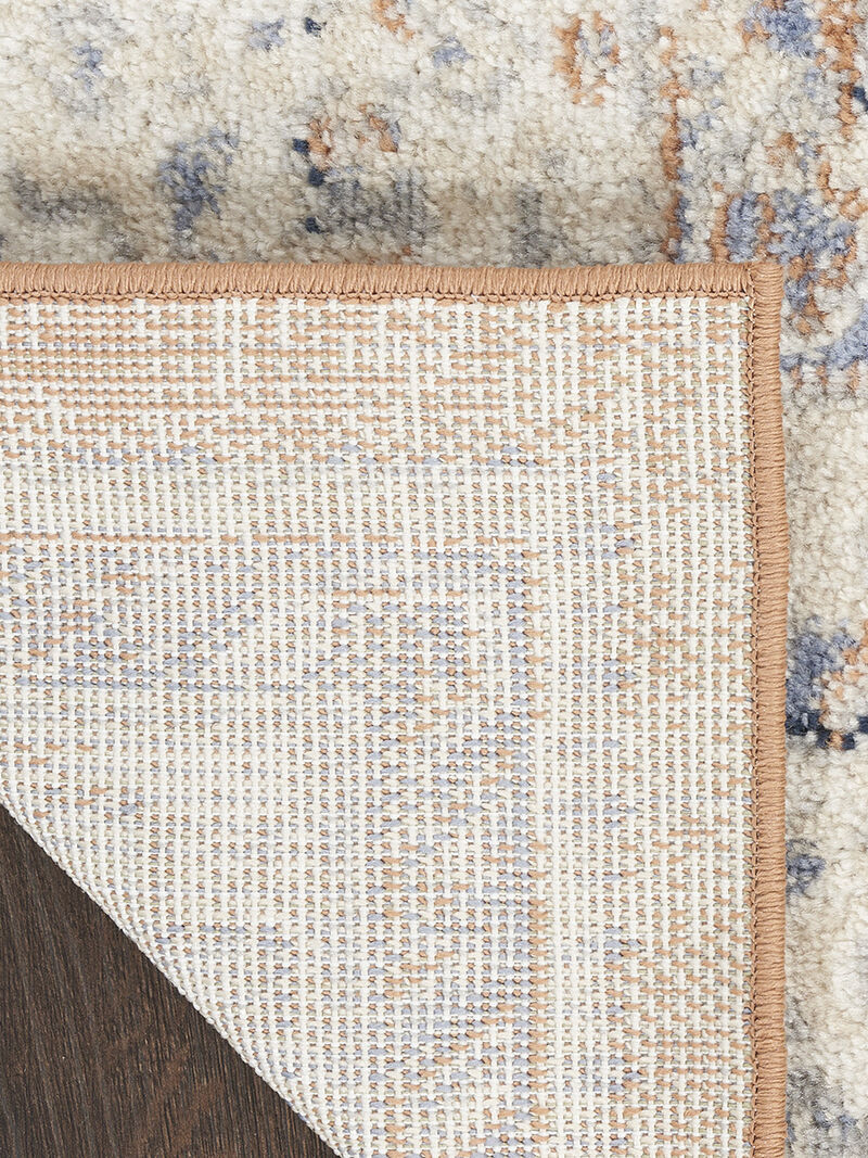 Nourison Essentials Persian NRE07 Beige/Blue 5' x 7' Rug