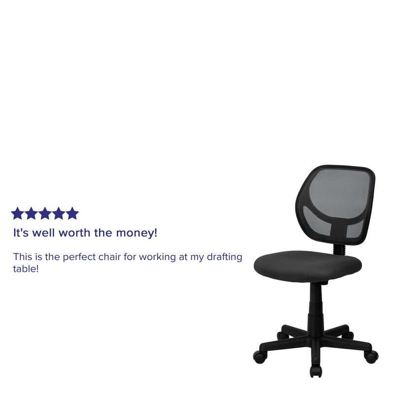 Neri Low Back Mesh Swivel Task Office Chair image number 2